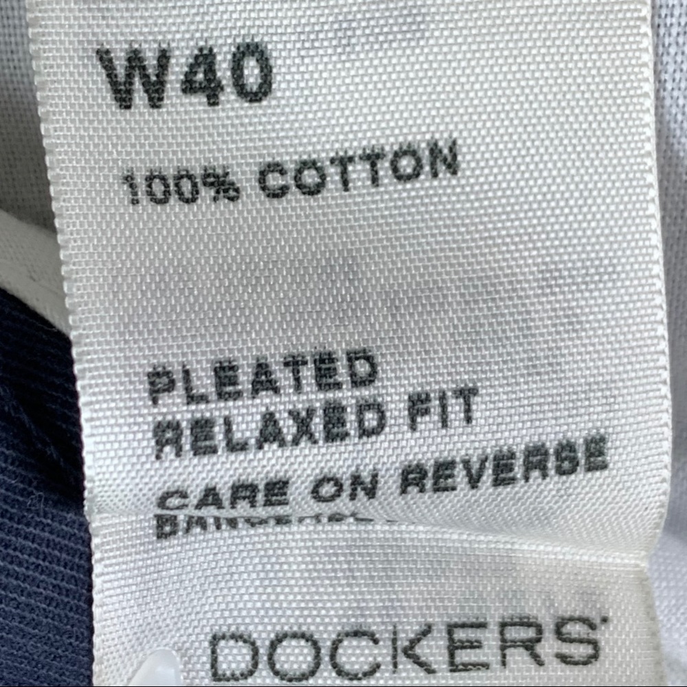 Dockers Washed Khaki Shorts pleated Relaxed Fit - Picture 5 of 6
